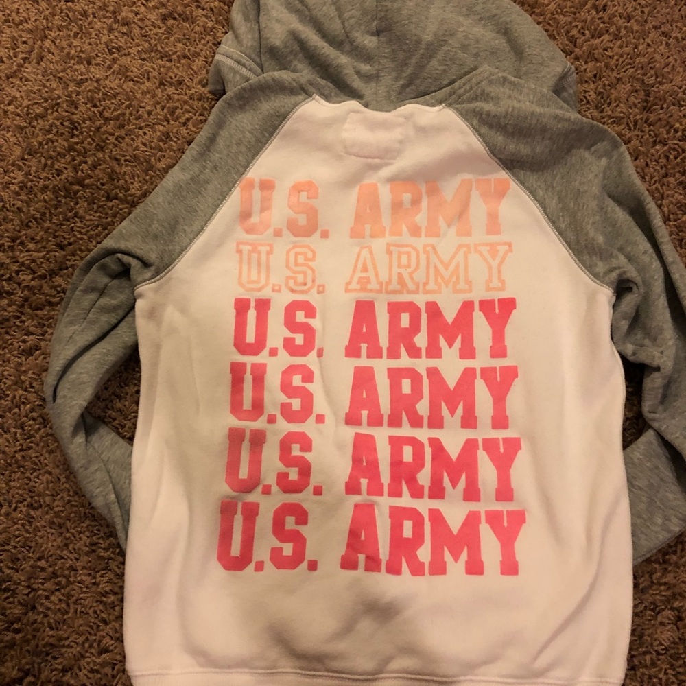 VS PINK Army zip up great condition rare